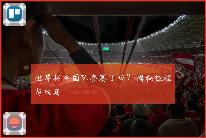世界杯中国队参赛了吗？揭秘征程与结局